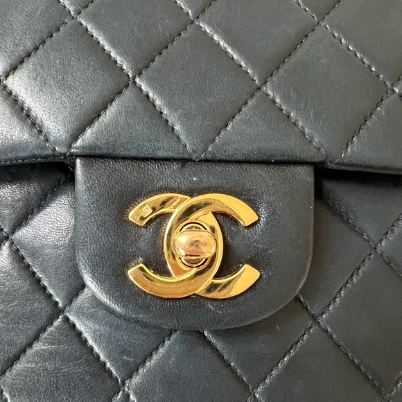 Chanel Quilted Caviar Medium Classic Double Flap Bag 24K GHW - Picture 12 of 12